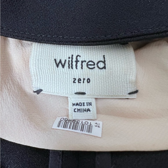 Aritzia Wilfred Chevalier black Blazer Jacket Size 0 - Picture 13 of 13